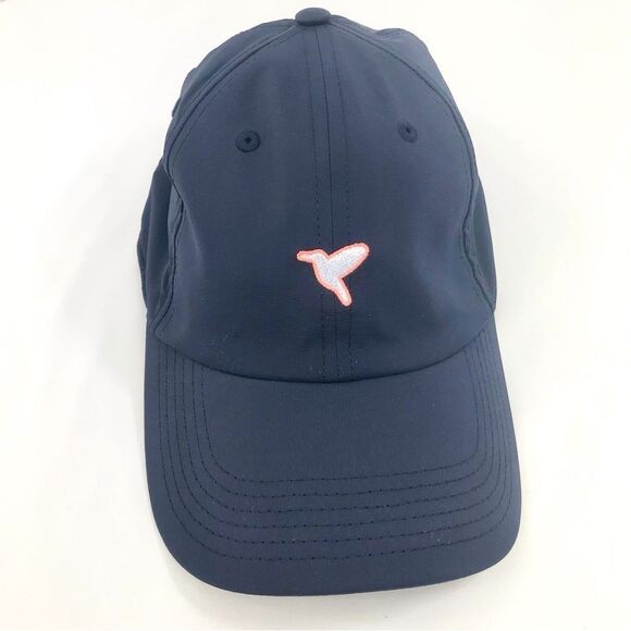 Birddogs Navy Blue White Embroidered Bird Logo Nylon Ball Cap - Picture 8 of 14
